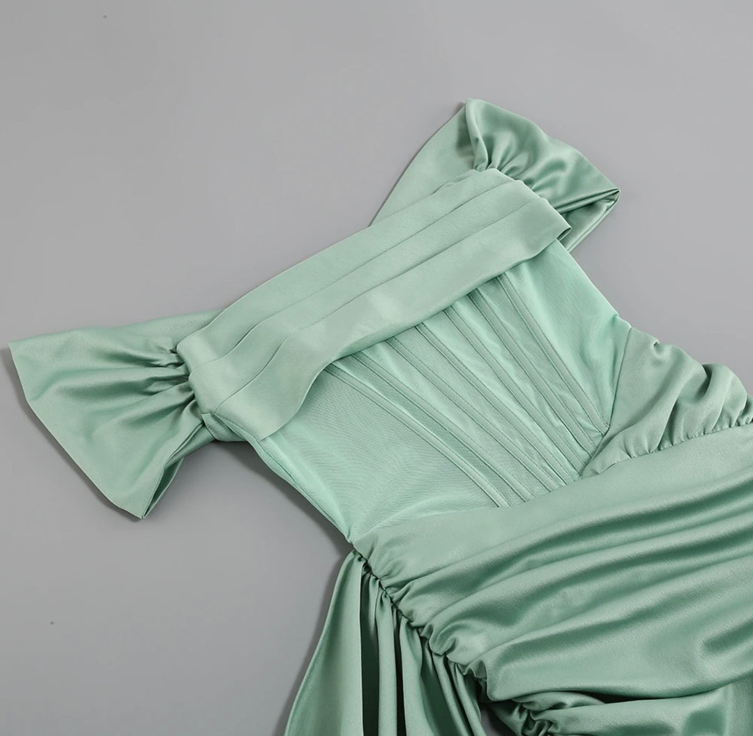 Curio Drape Dress