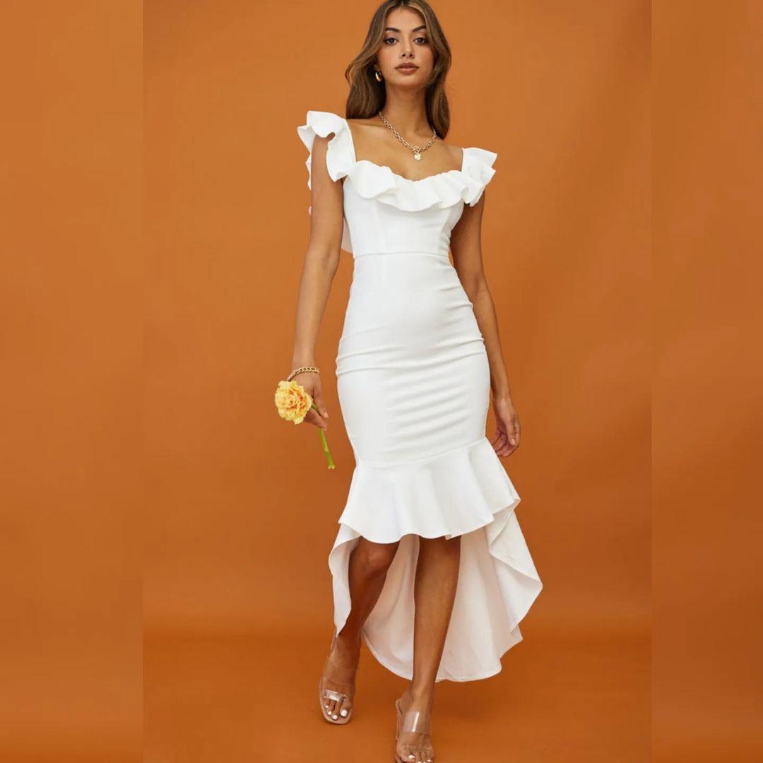 Designer one piece dress for women- Laavira