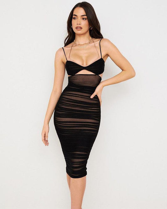 Rush Cutoff Midi Dress 2