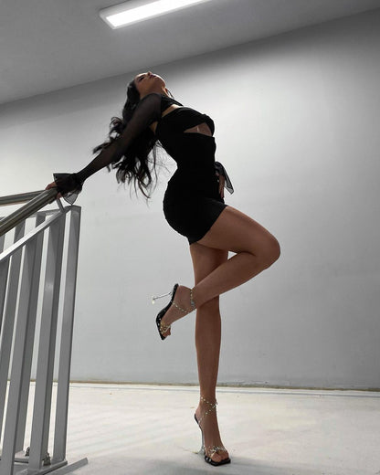 Ebon Black Dress