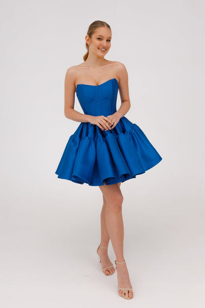 Royal Glum Short Dress