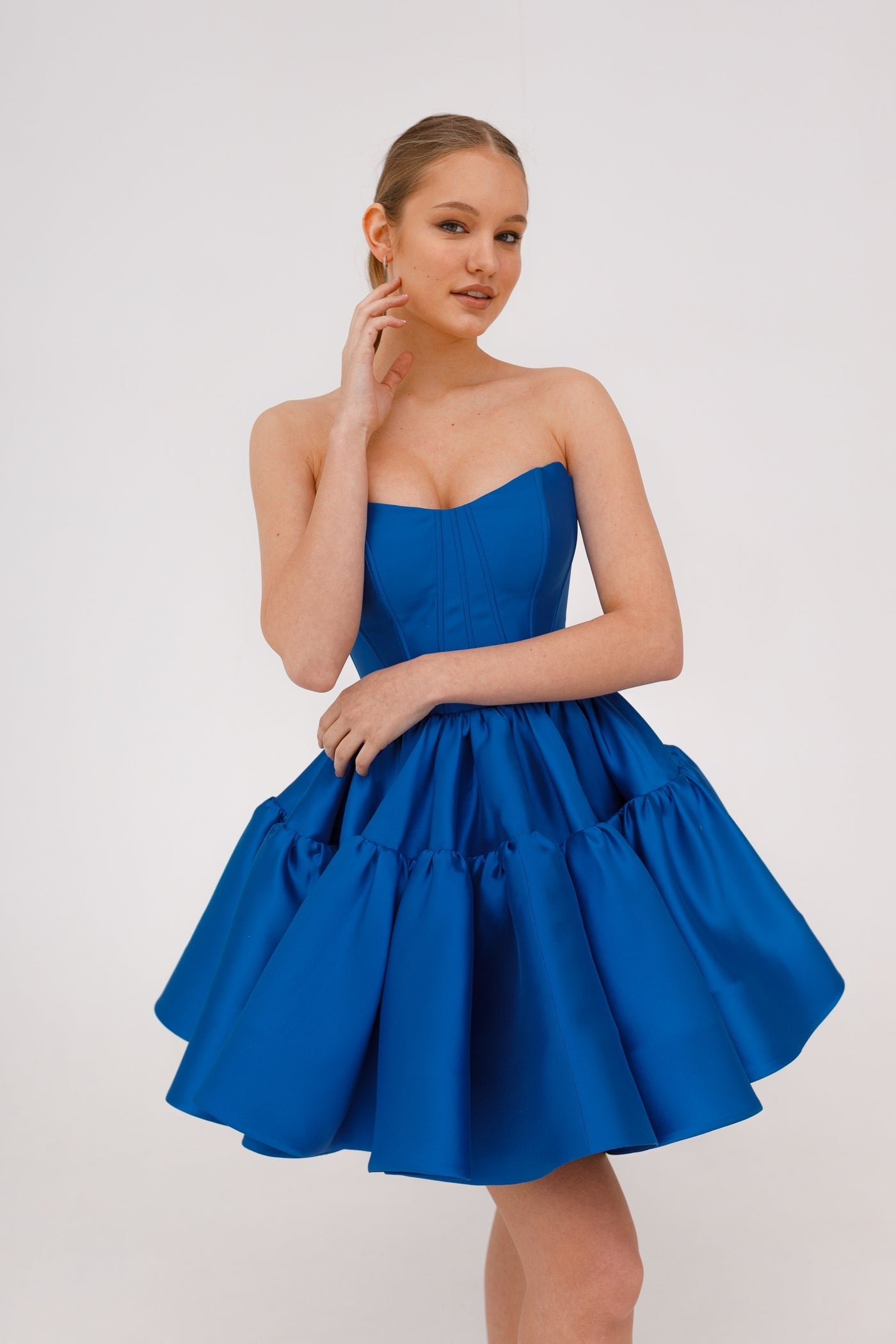 Royal Glum Short Dress