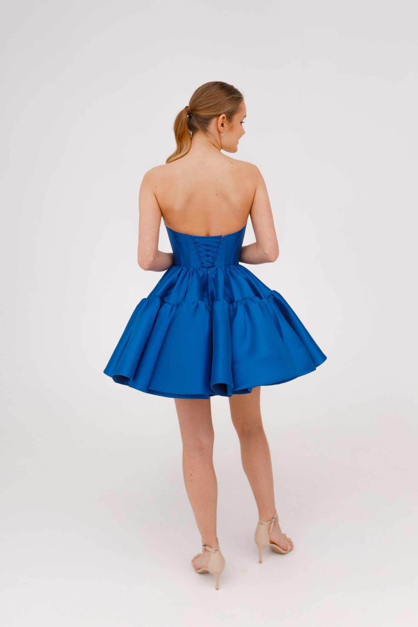 Royal Glum Short Dress