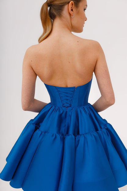 Royal Glum Short Dress