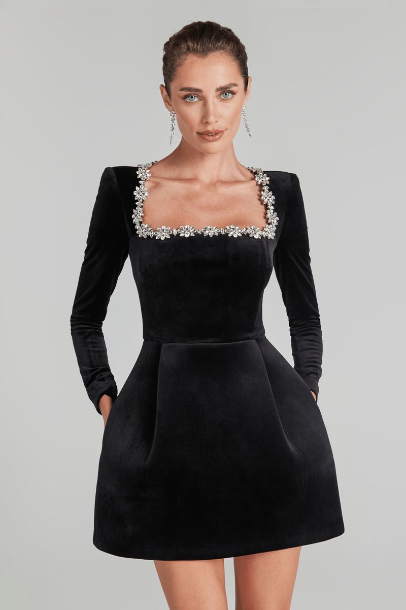 summer one piece dress-Laavira