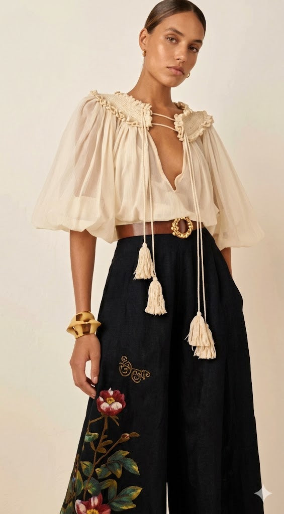 Laavira Elite Print Linen Co-ord