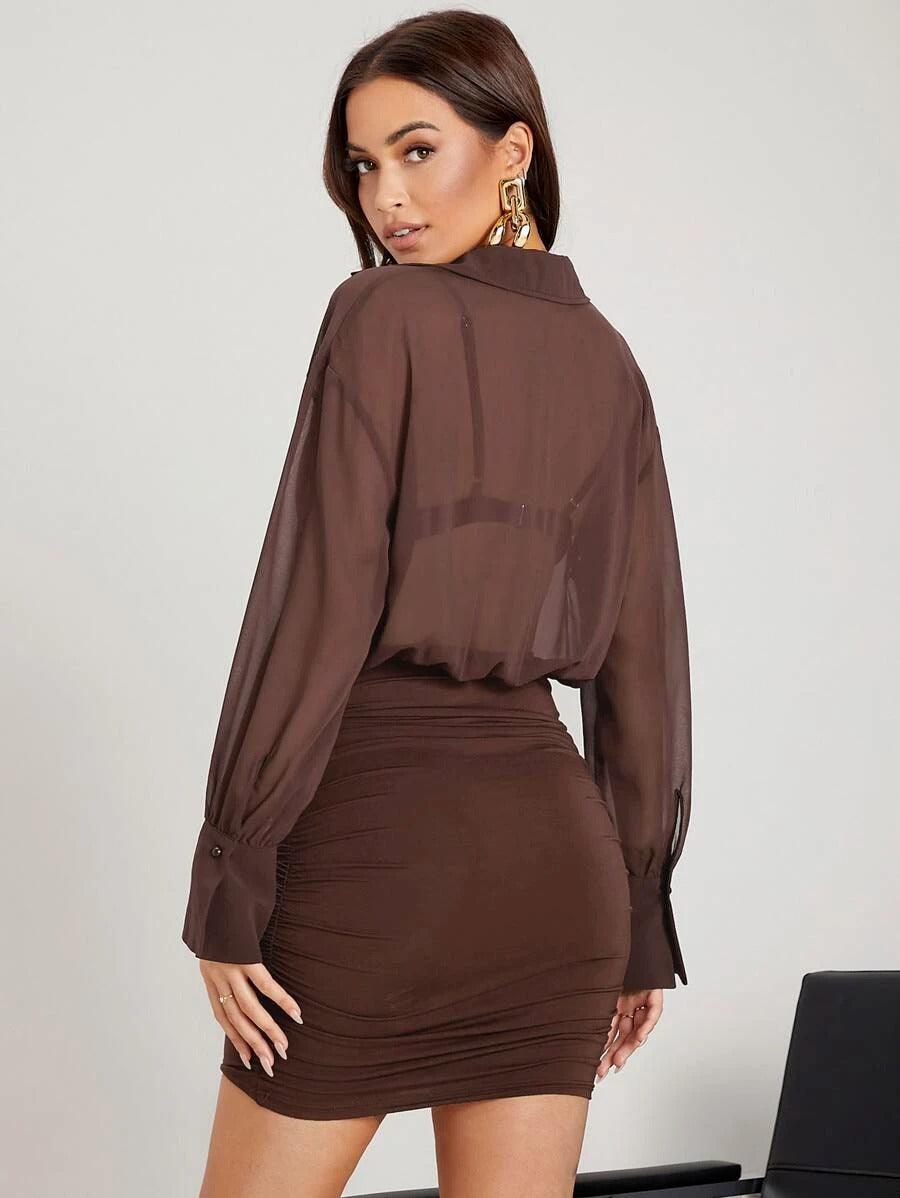 Sassy two pcs dress piece for Women - Laavira