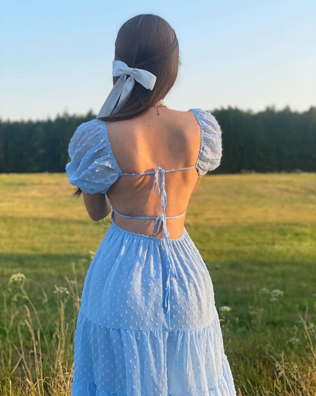 stylish one piece dress- Laavira