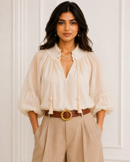 Laavira Elite Mull Cotton Top