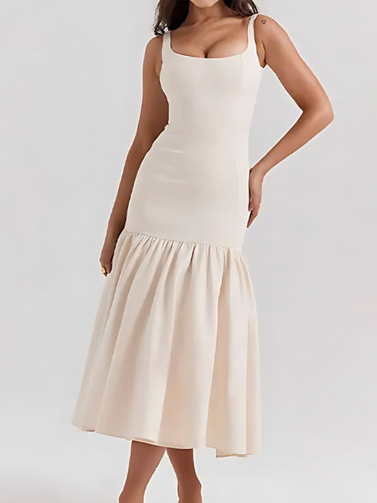 Tennis White Long Dress