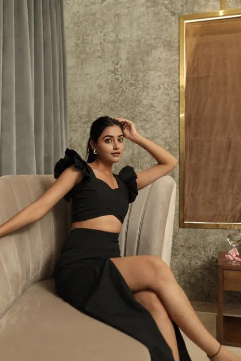 Laavira Onyx Black Co-ord