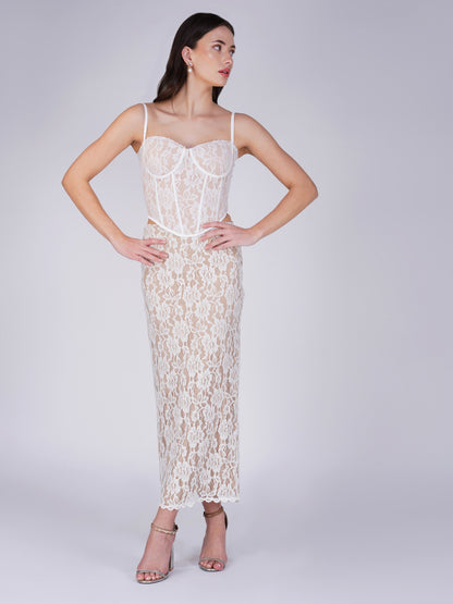 White Max Co-ord